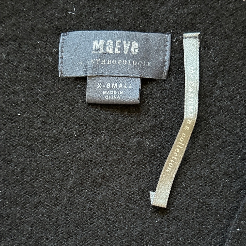Maeve Black Cardigan Sweater - Picture 2 of 2